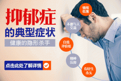 抑郁癥的早期癥狀有哪些表現